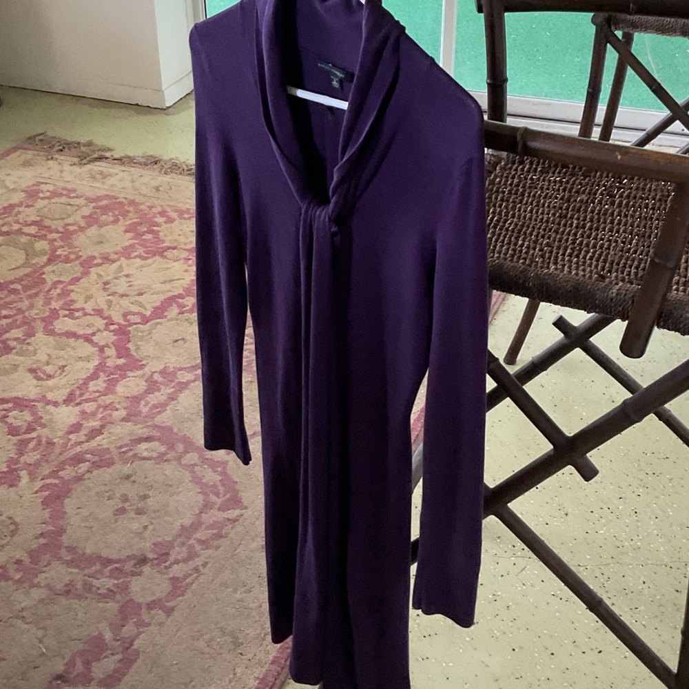 Banana Republic Deep Purple Dress